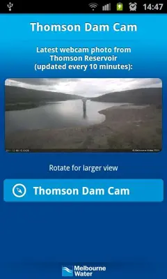 Melbourne Water android App screenshot 0